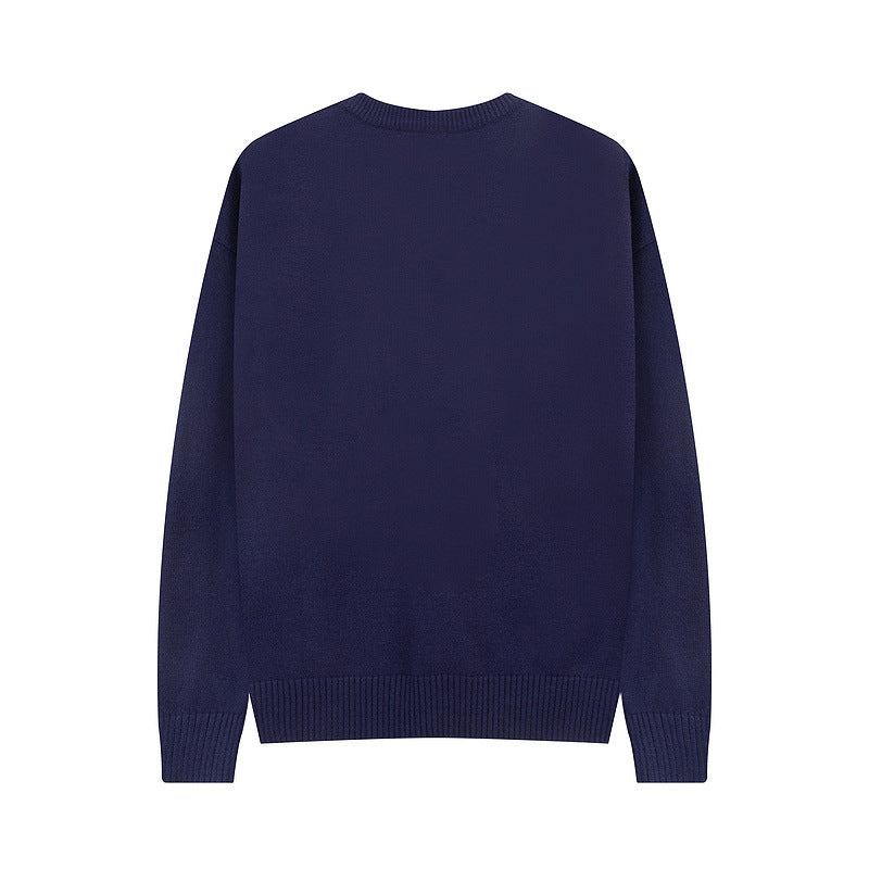 HEART-CREW NECK SWEATER