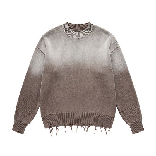 ELIAN - DISTRESSED SWEATER