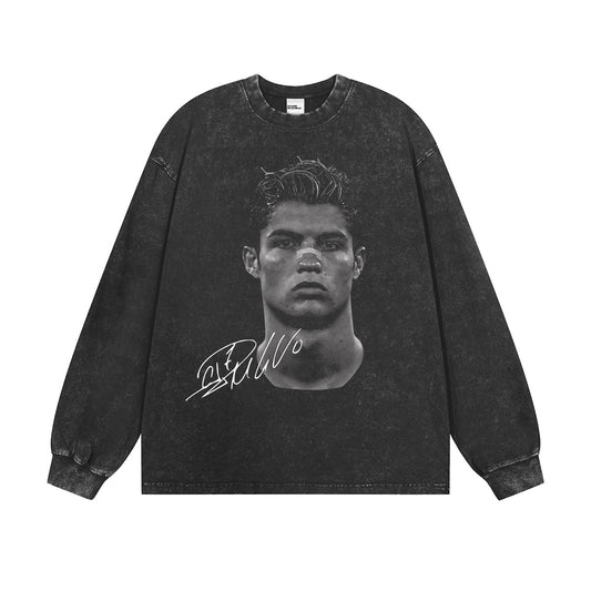 CRISTIANO RONALDO HEAVY LONGSLEEVE