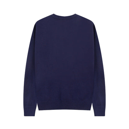HEART-CREW NECK SWEATER